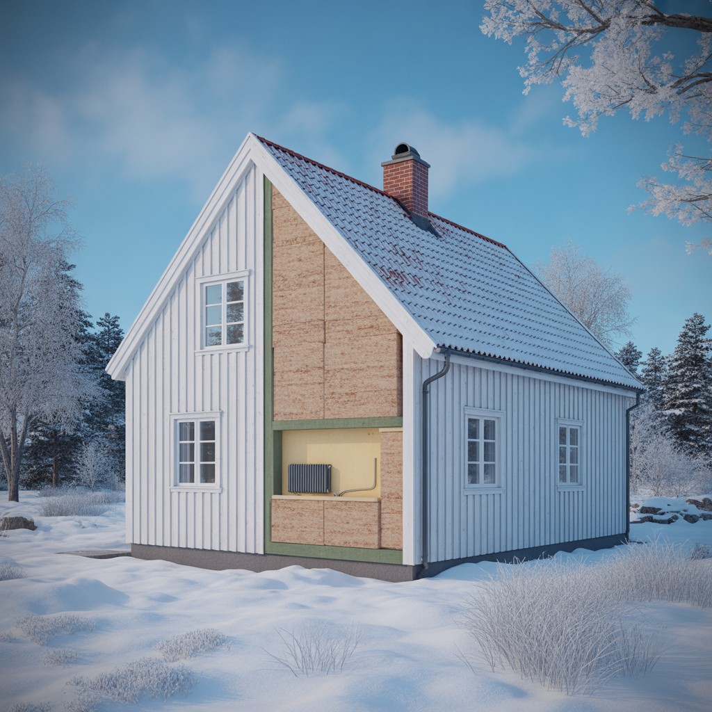 5.Hur paverkar husets isolering uppvarmningskostnaderna