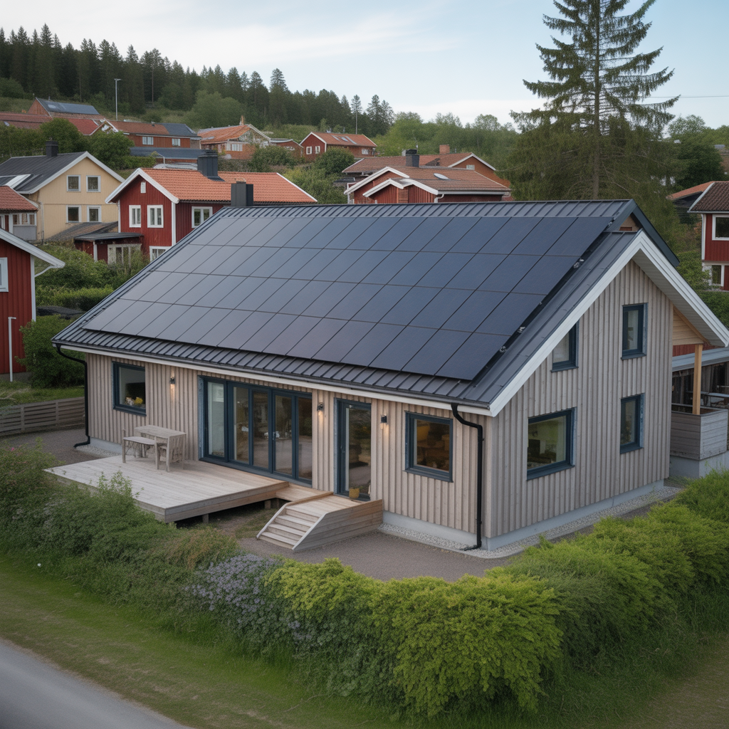 9.Fordelarna med att installera solceller pa taket vid husrenovering