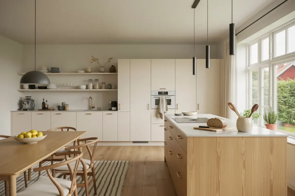 renovering av k k och matplats i villa i gustavsberg