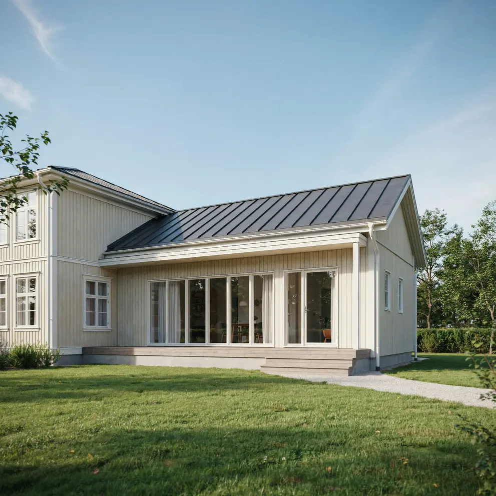 tillbyggnad utbyggnad hus pa varmdo